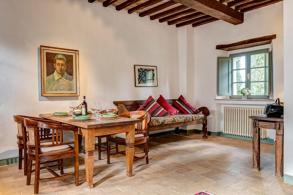 Residence Castello Di Orgiale Castelnuovo Berardenga Luaran gambar