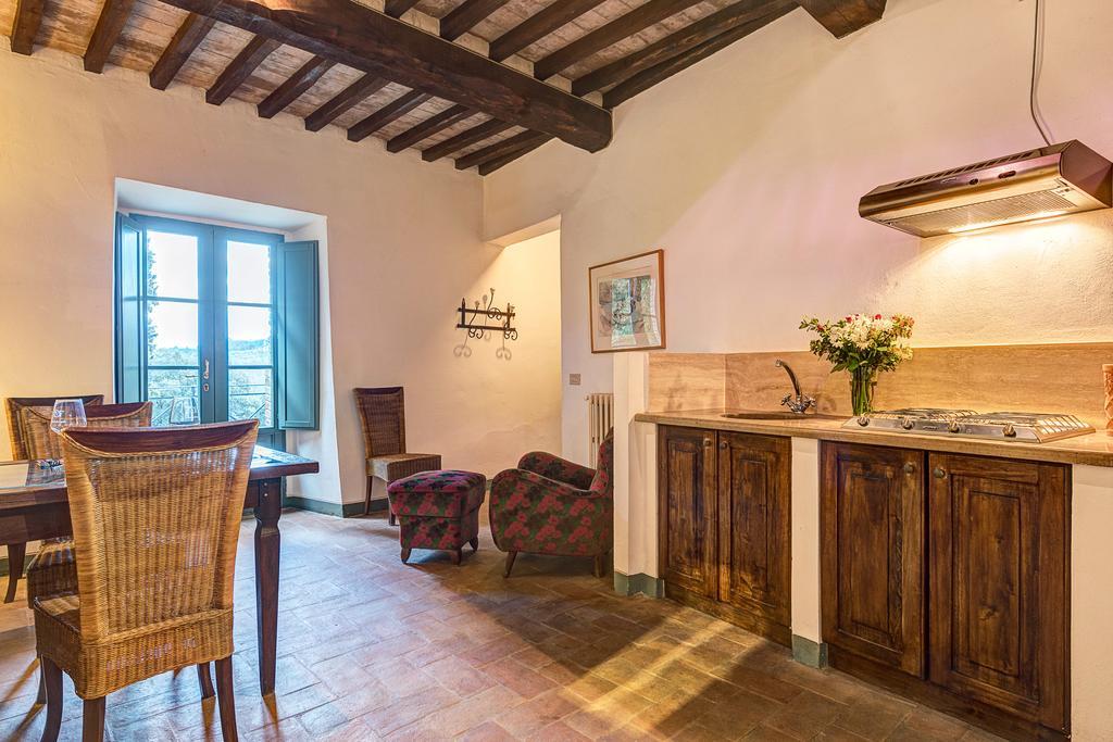 Residence Castello Di Orgiale Castelnuovo Berardenga Luaran gambar