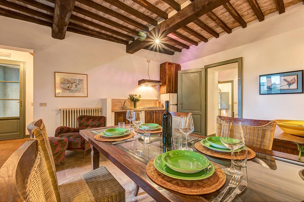 Residence Castello Di Orgiale Castelnuovo Berardenga Luaran gambar